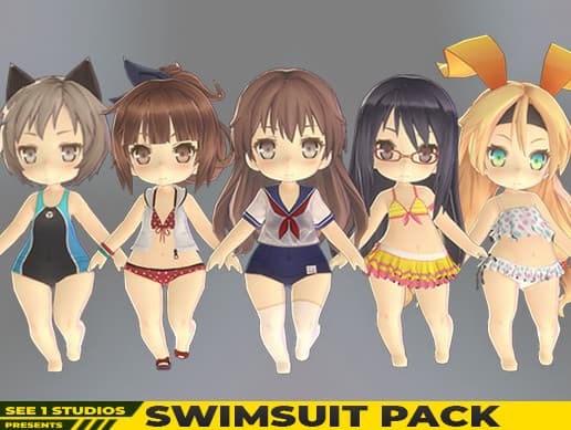 SD Chanz Costume Series - Swim Suit Pack