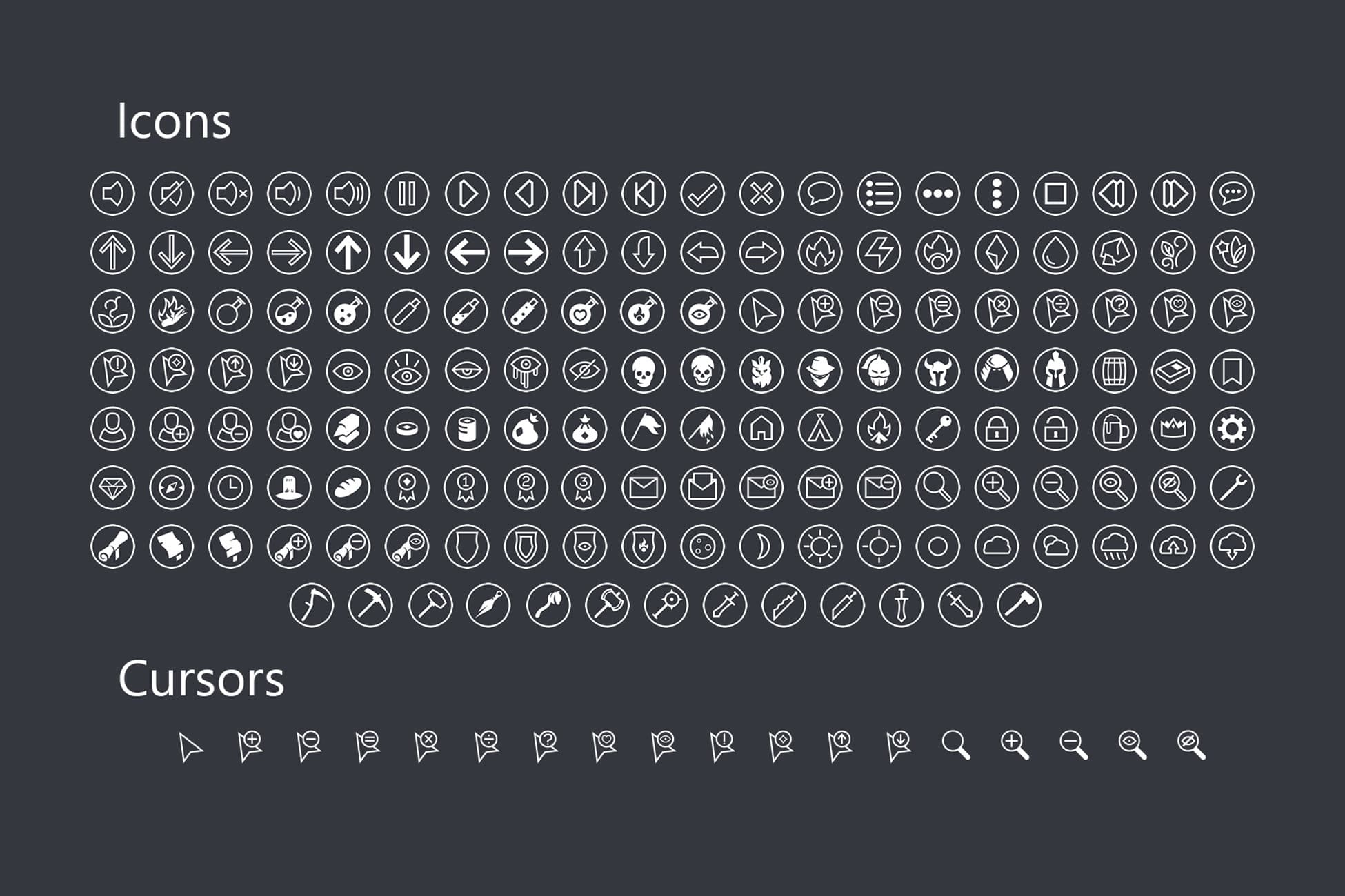 Clean Vector Icons
