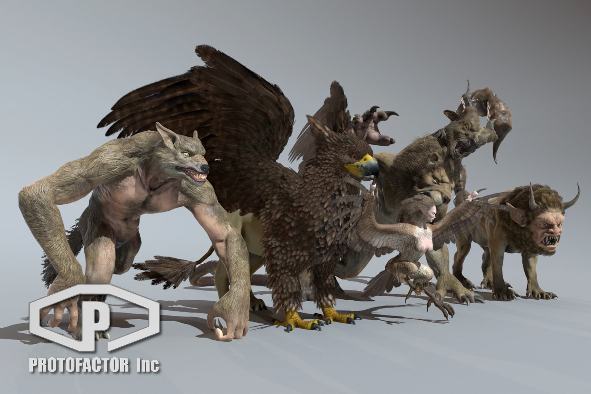 MYTHOLOGICAL CREATURES PACK