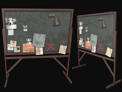 Police Chalkboard