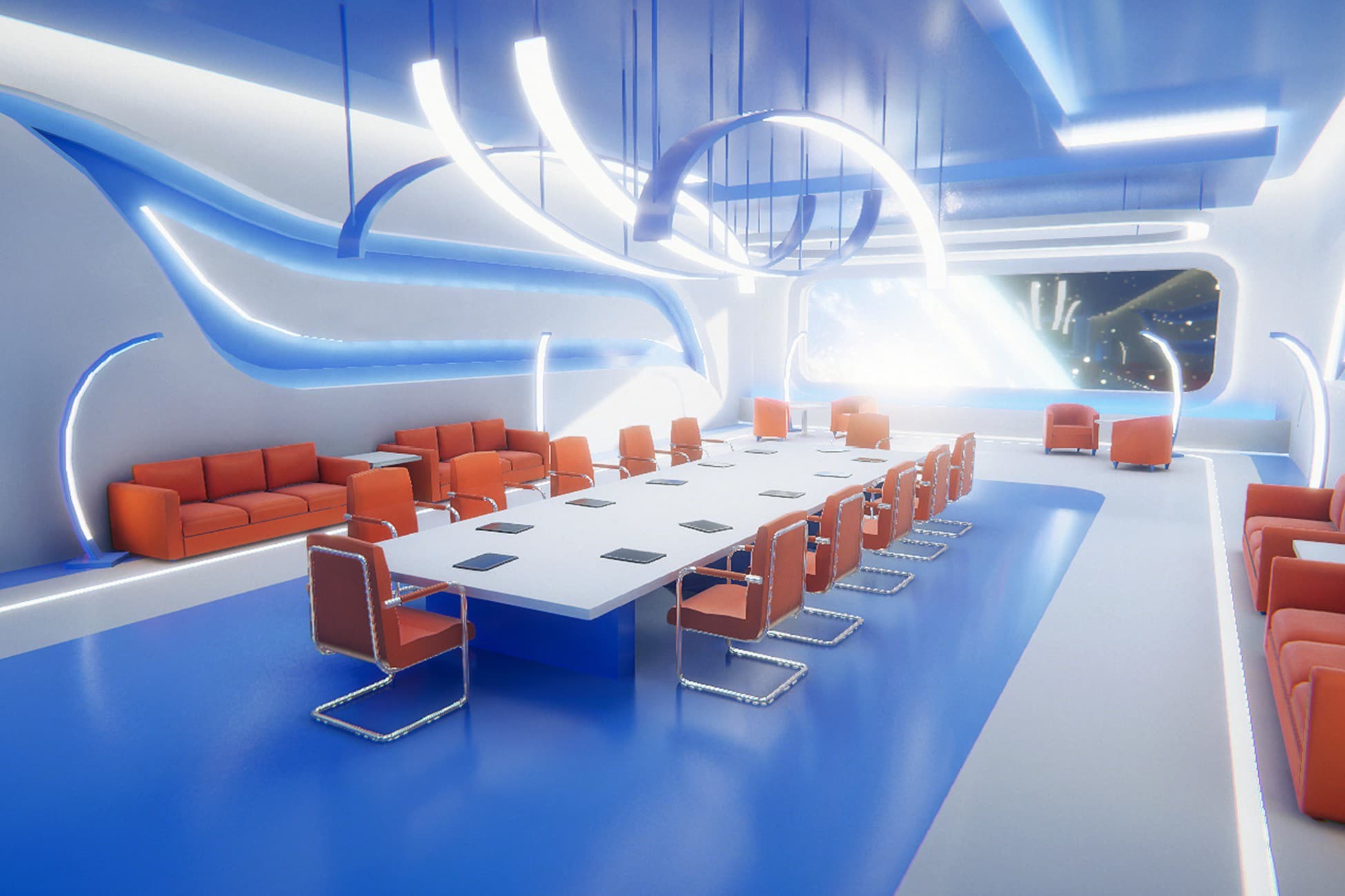 VR/Metaverse Conference Room