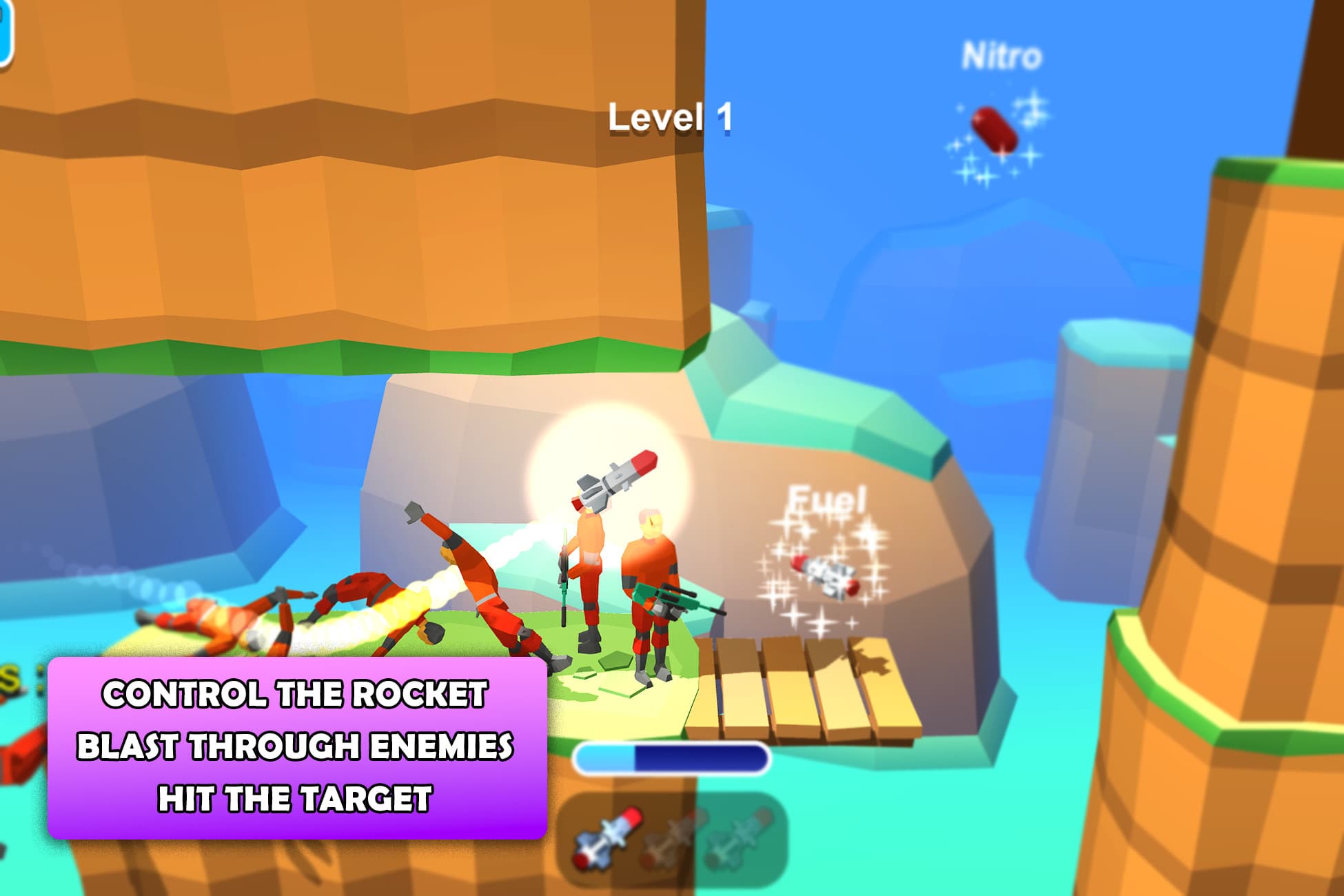 Rocket Control - Complete Game Template(JSG)
