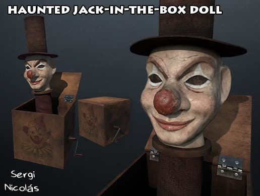 Haunted Jack-in-the-Box Doll
