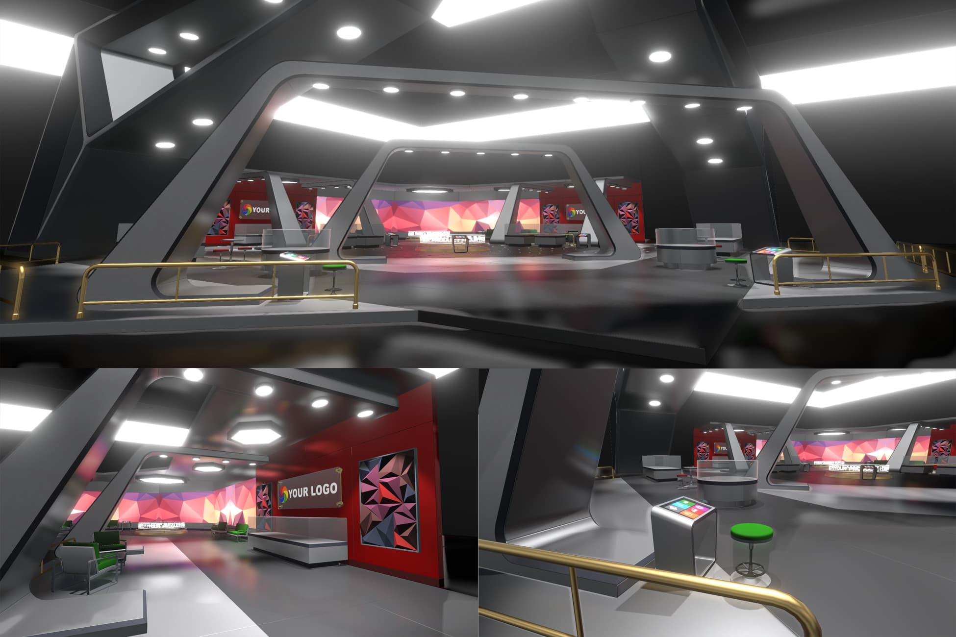 3D Showroom Level Kit Vol 6