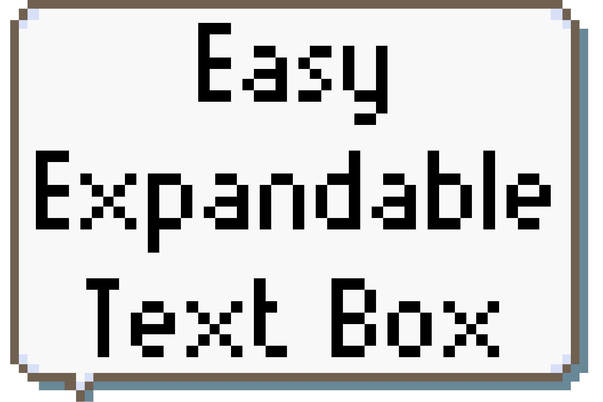Easy Expandable Text Box