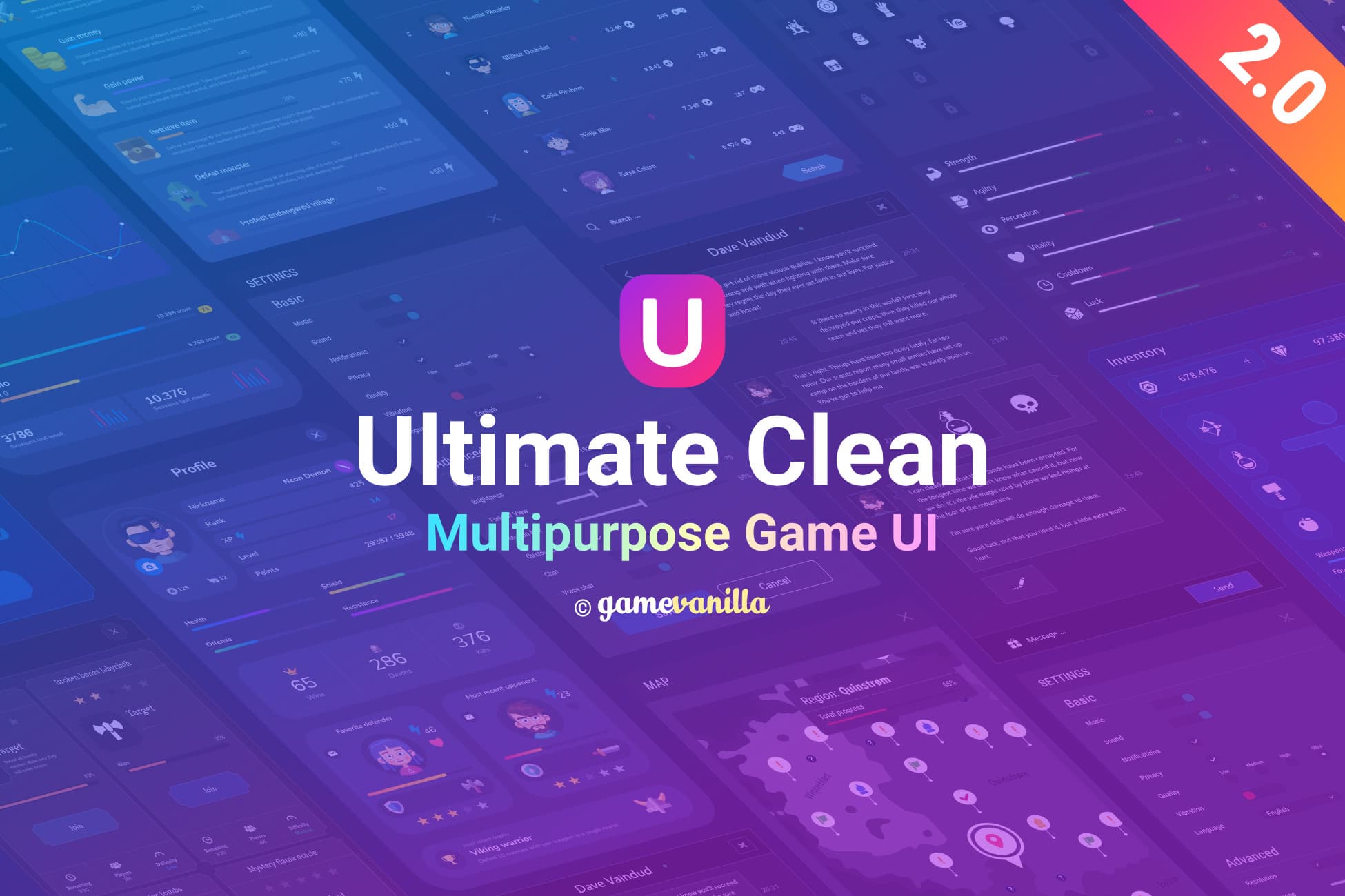 Ultimate Clean GUI Pack