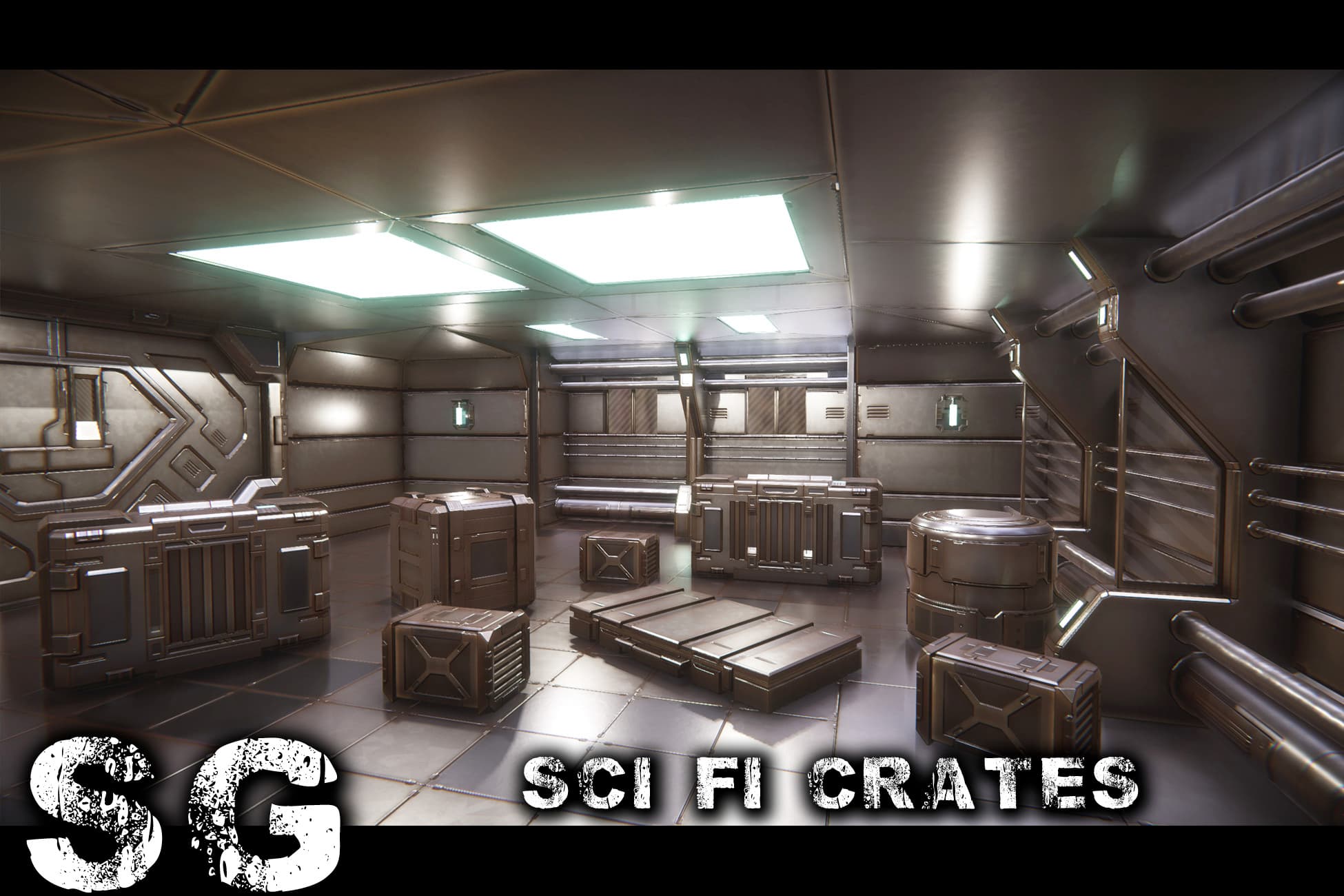 Sci Fi Crates - SFMLBT-Lite