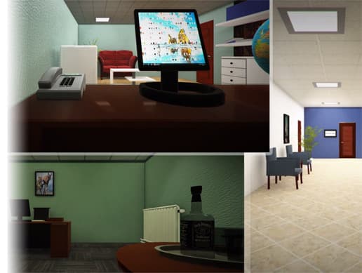 Office set - Environment