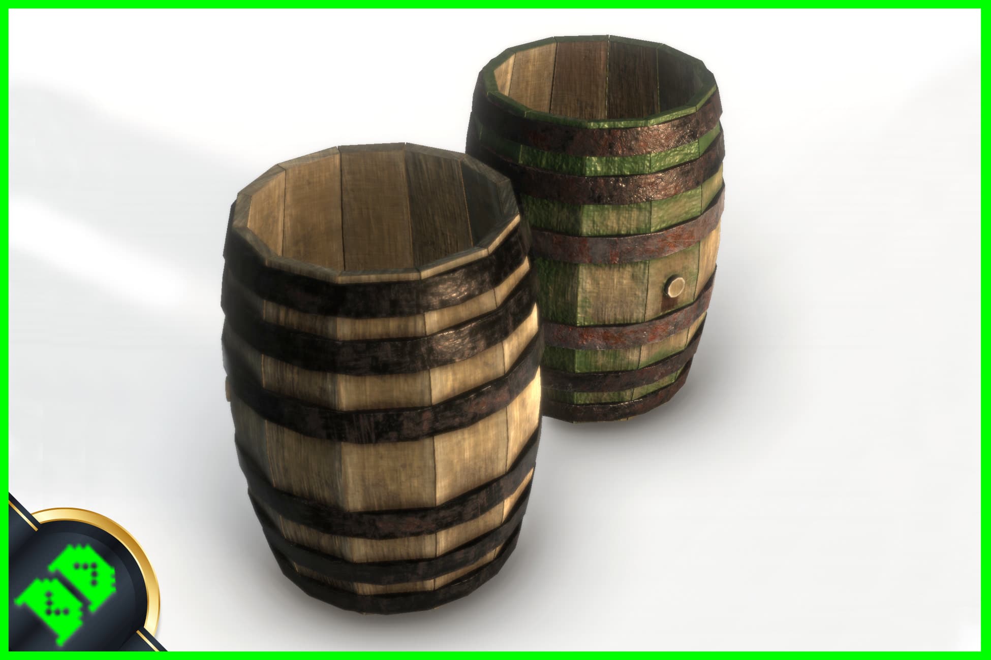 Barrel PBR Free