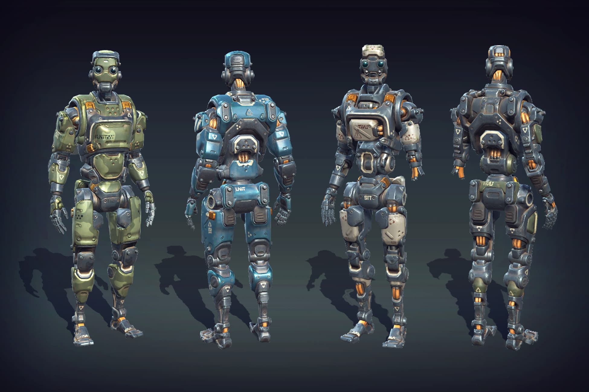 Destructible Humanoid Robot