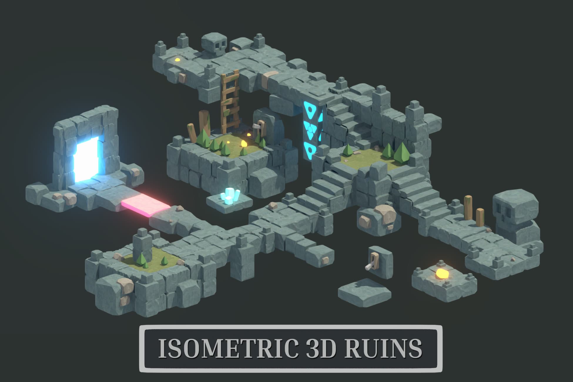ISOMETRIC 3D - Ruins