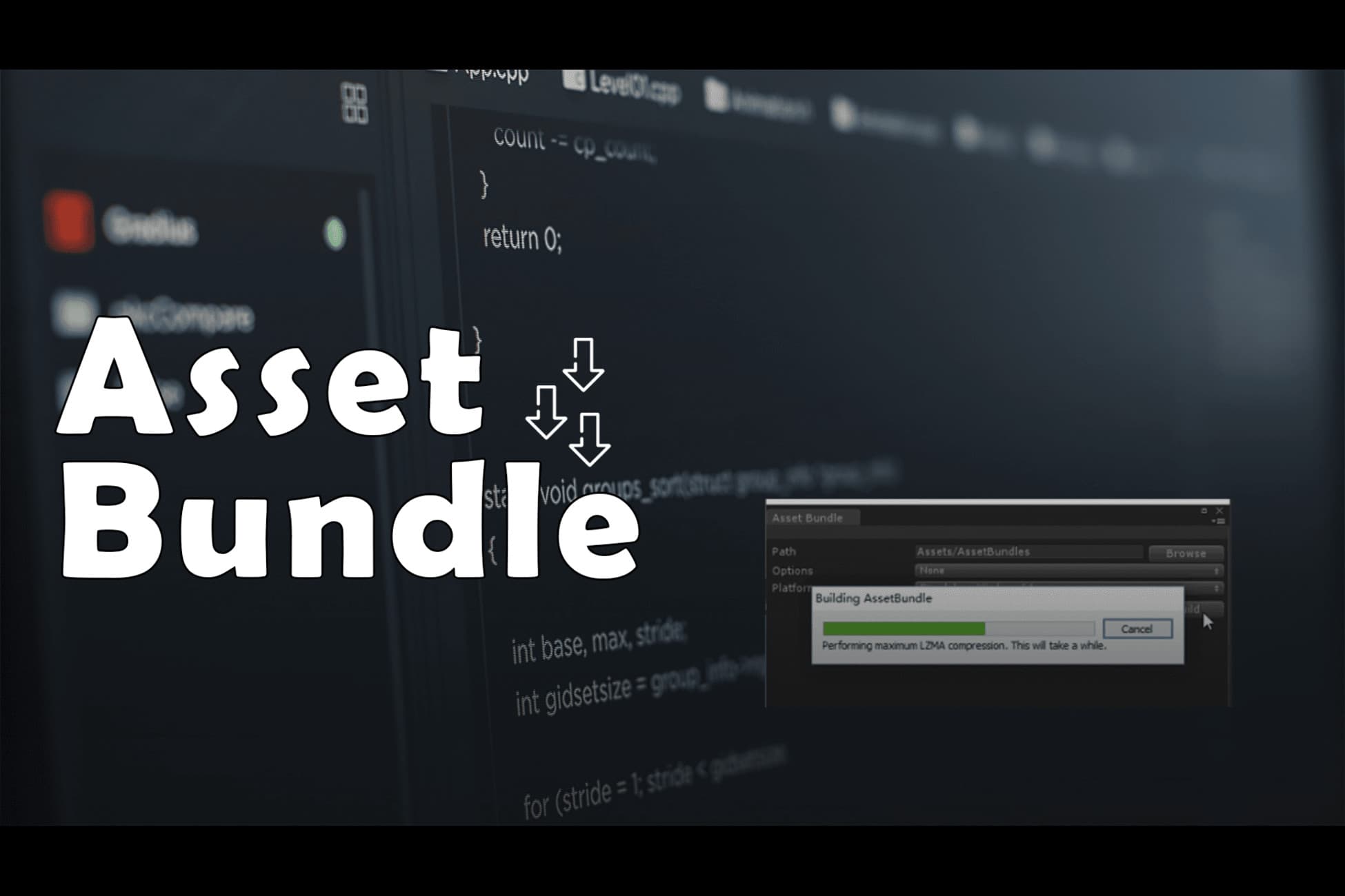 Scene AssetBundle Manager