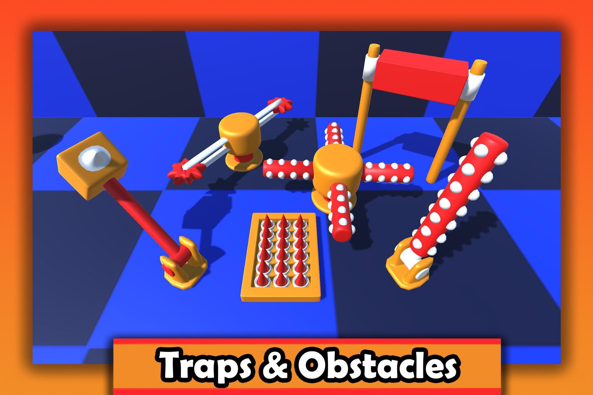 HyperCasual Trap and Obstacles