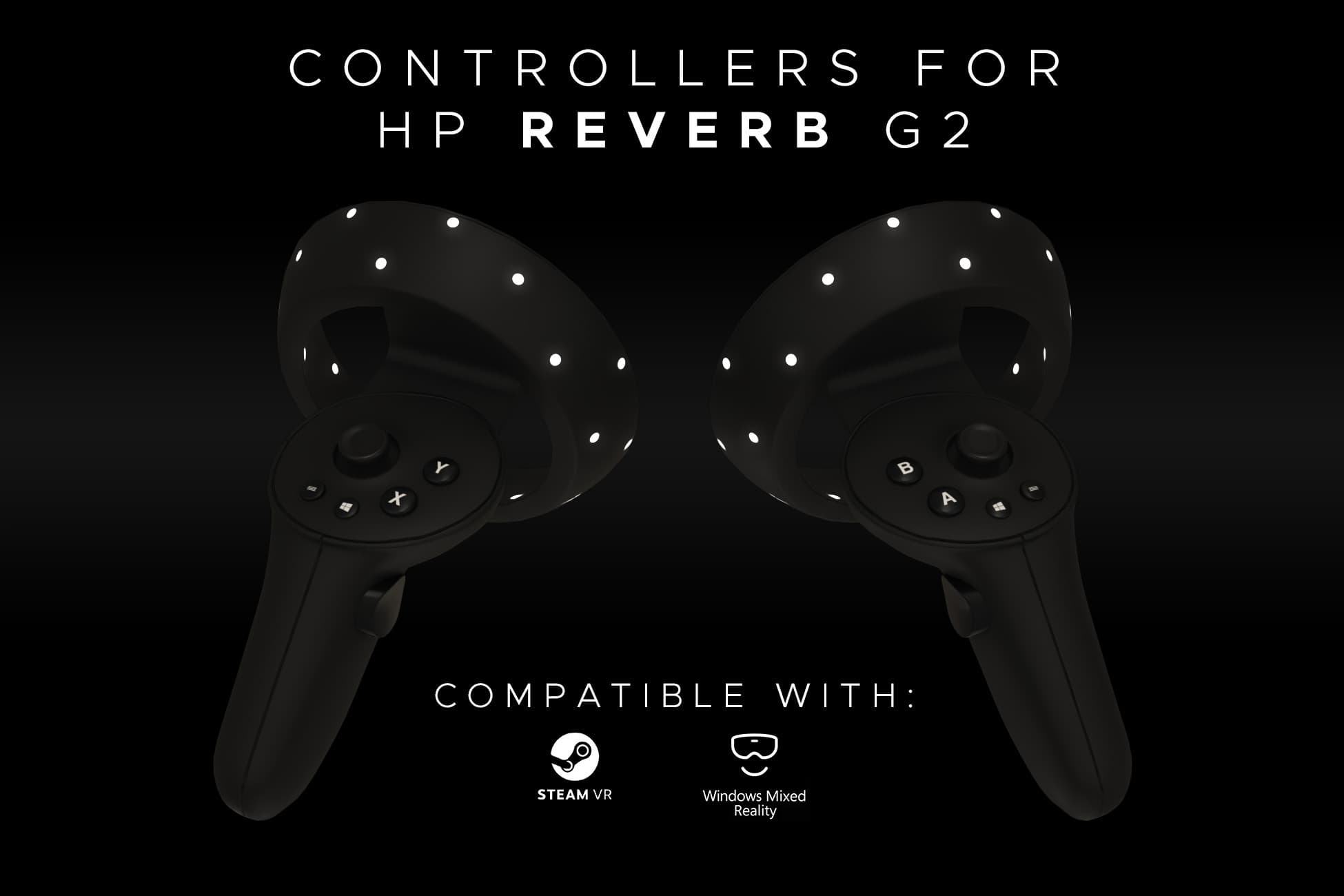VR Controllers for HP Reverb G2