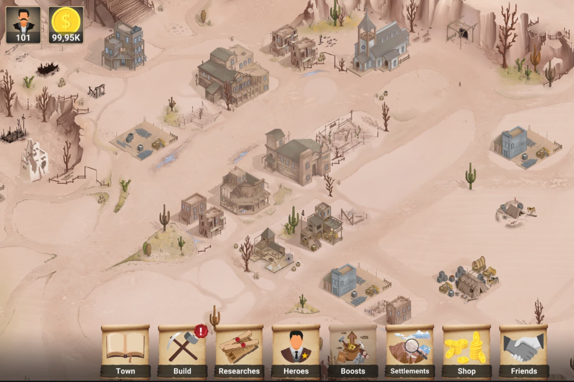 2D Western Tileset