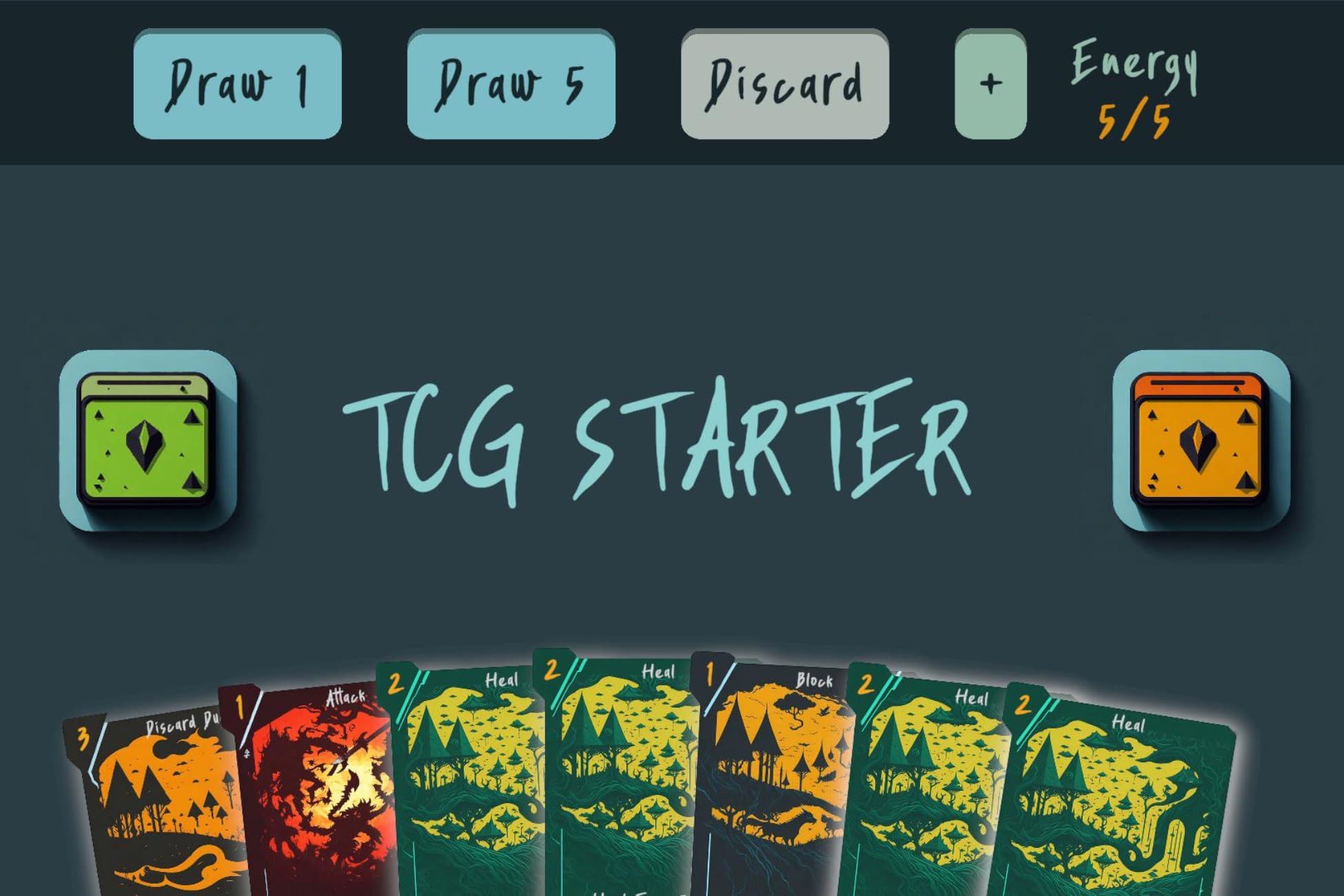 TCG Starter - Card Game Template