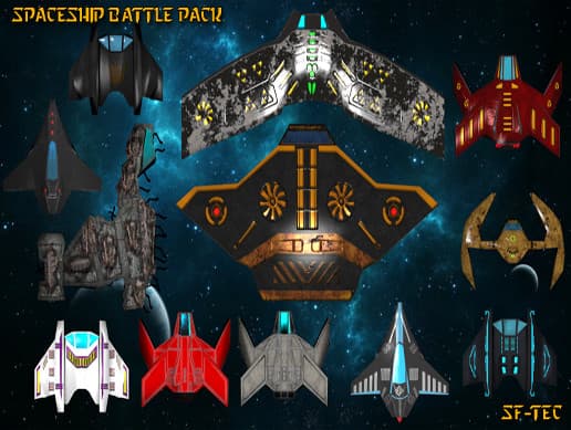 SpaceShip Battle Pack