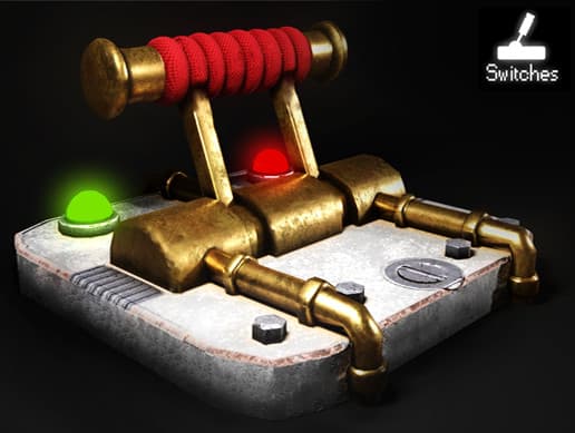 Switches, Levers & Valves