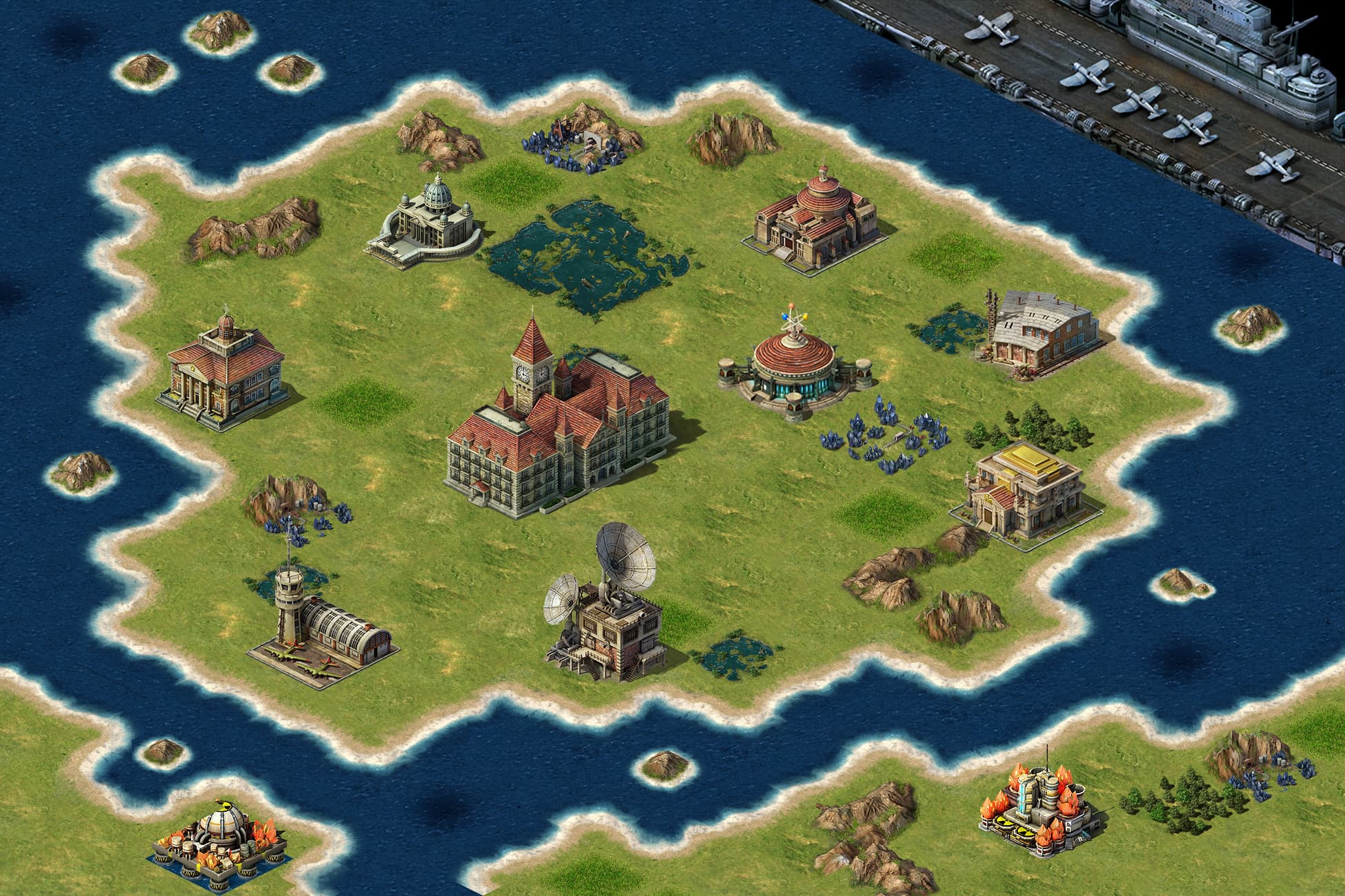 WW 2 Tile Map