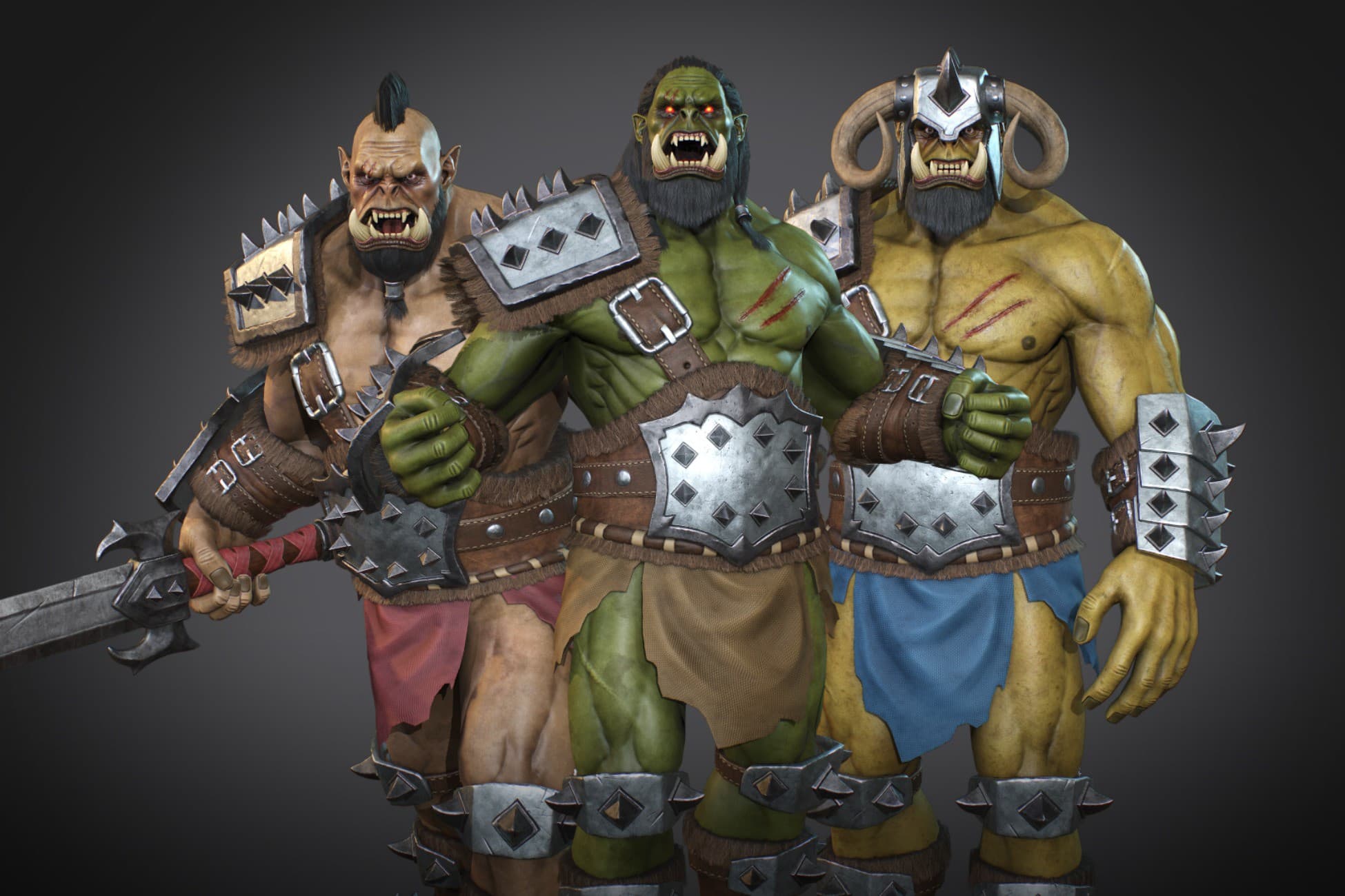 Modular Orc Warrior 08