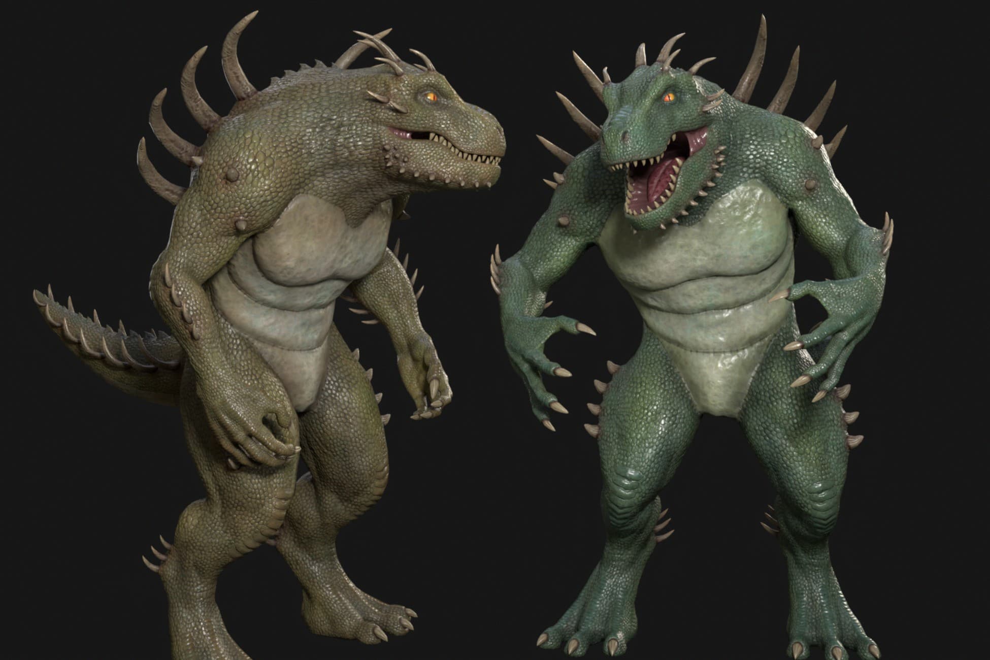 Huge lizard monster 2