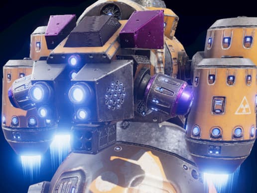 PBR Sci-Fi Space Ship Vol.02