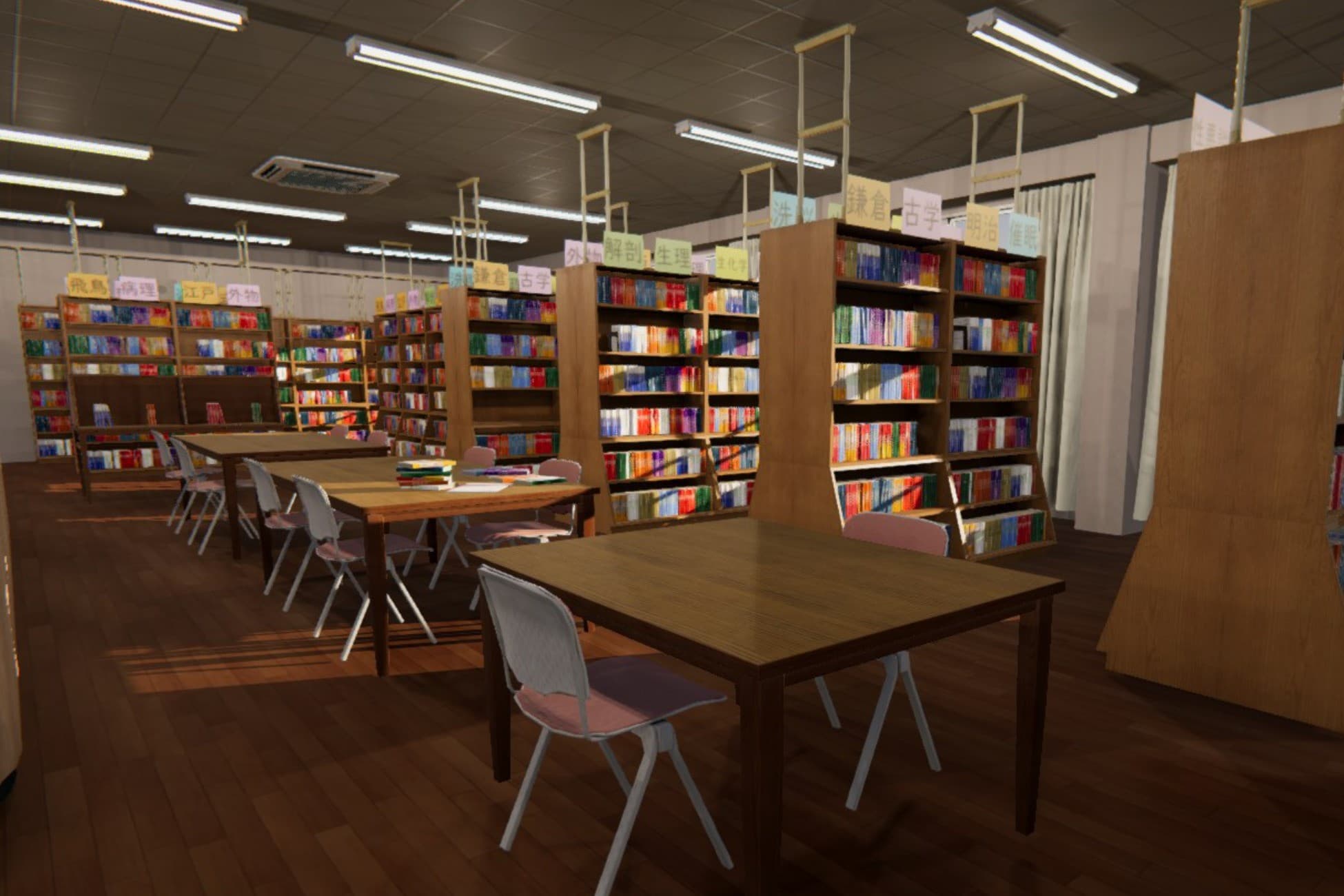 Japanese School Library
