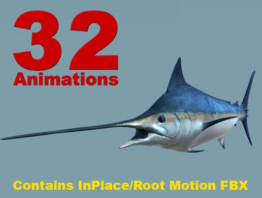 Animal Fish Blue Marlin (Full Version)