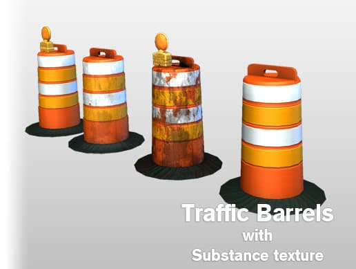 Traffic Barrels
