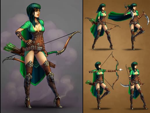 Lady Archer (Spine)