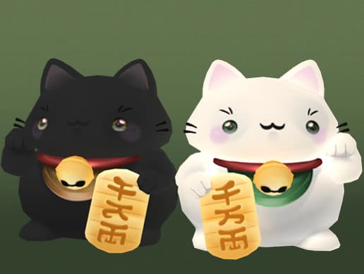 Hand Painted Maneki Neko