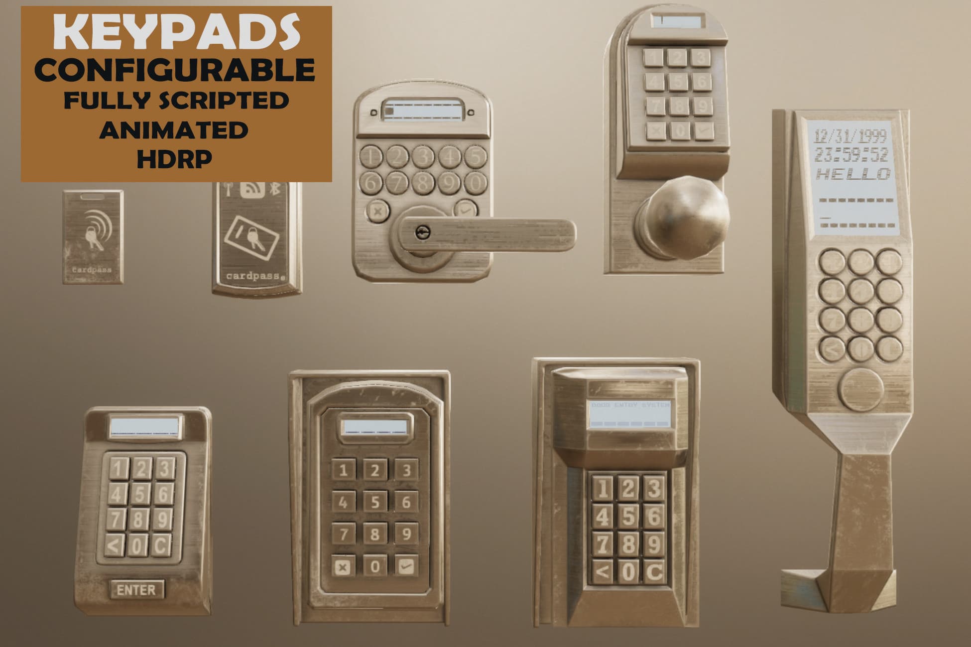Keypads: Entry Locks