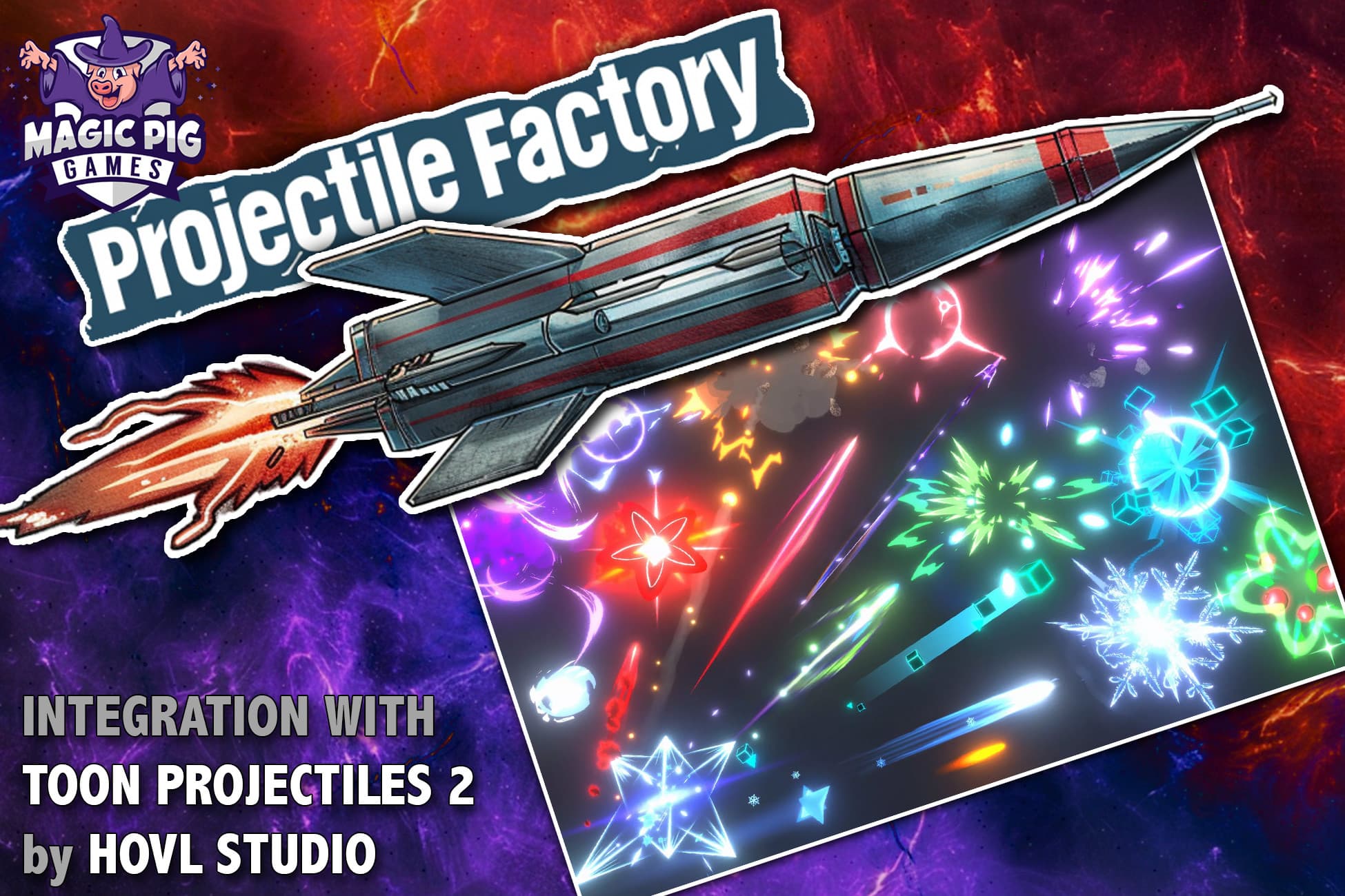 Projectile Factory for Toon Projectiles 2 by Hovl Studio