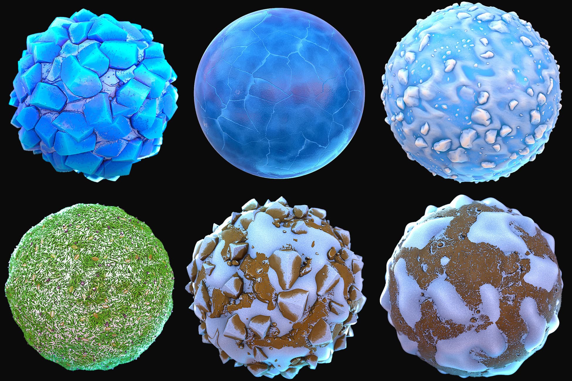 Stylized Materials Nature VOL.04