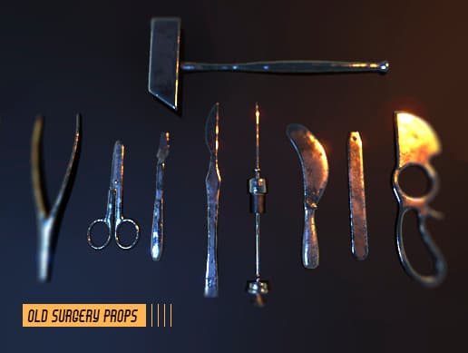 Retro Hospital Props