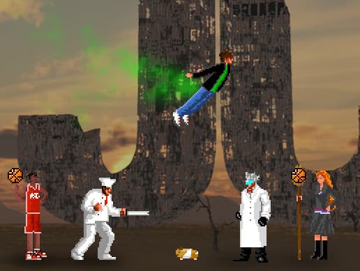 Complete 2D Side-Scrolling RPG w/ Turn Based Battles and Dialog