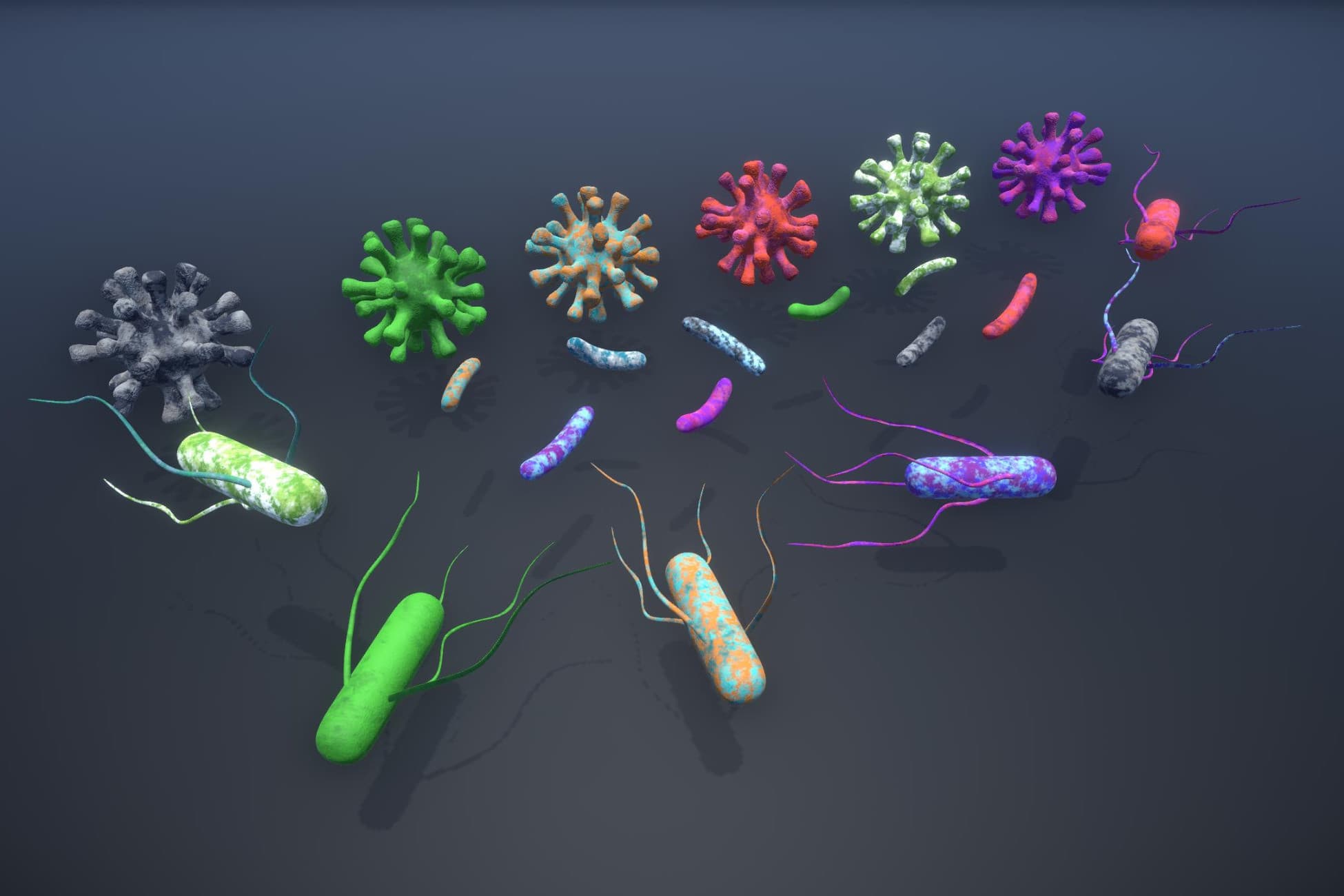 Viruses FREE edition (3D)
