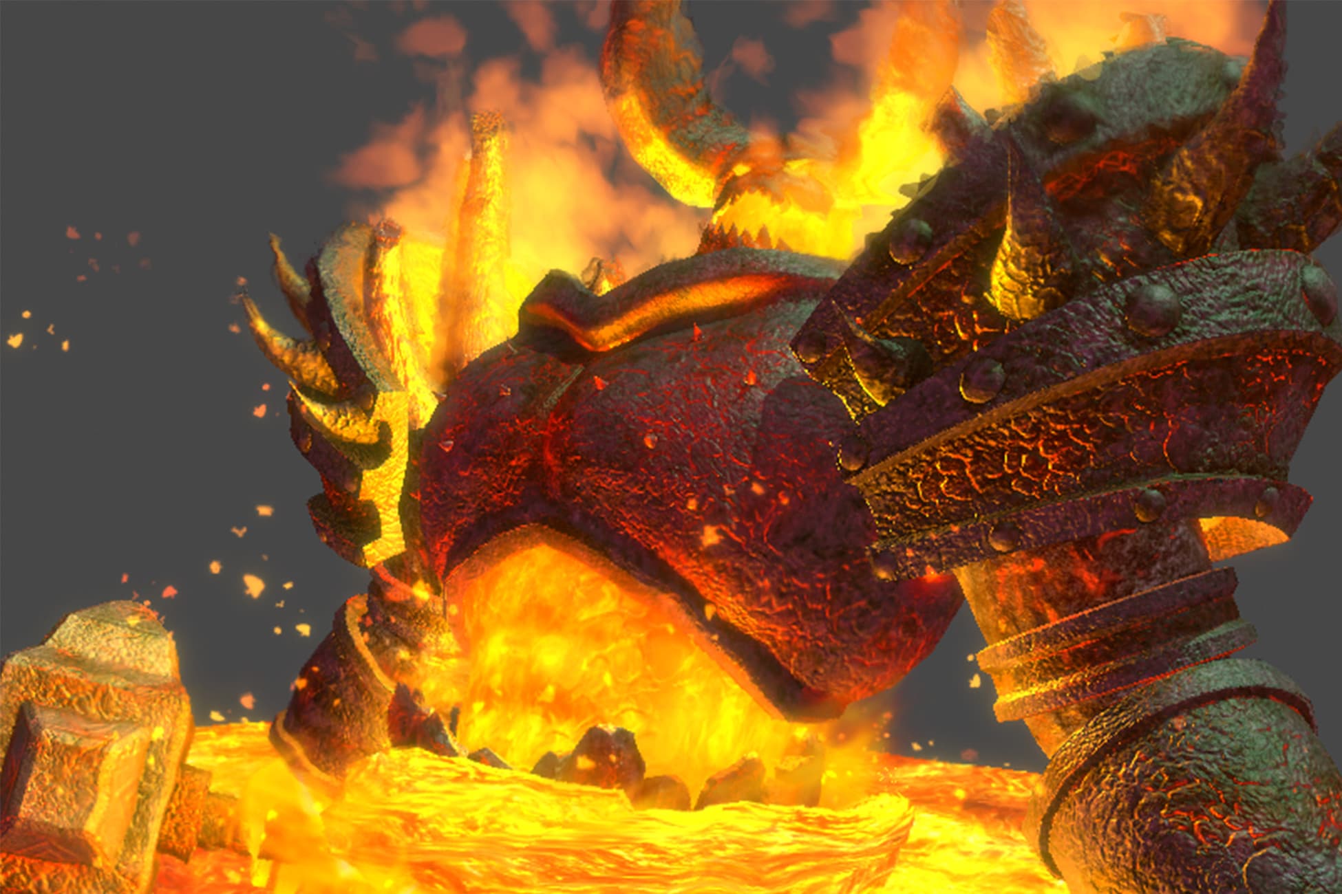 Fantasy Monster(Fire Boss)