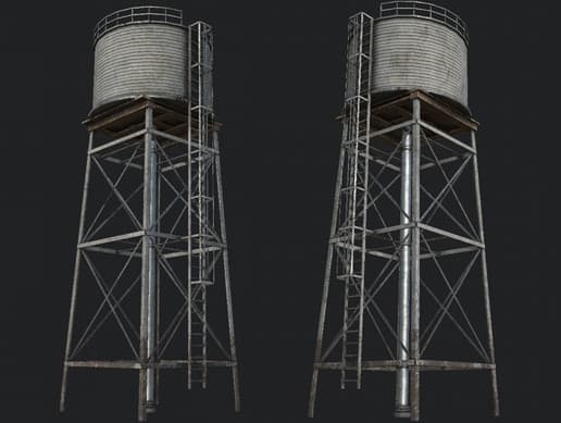 Farm Silo 4 PBR