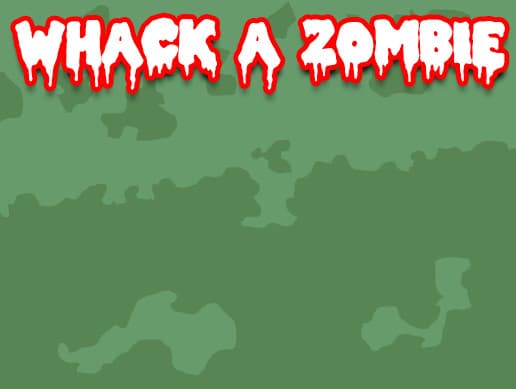 Whack A Zombie Game Template