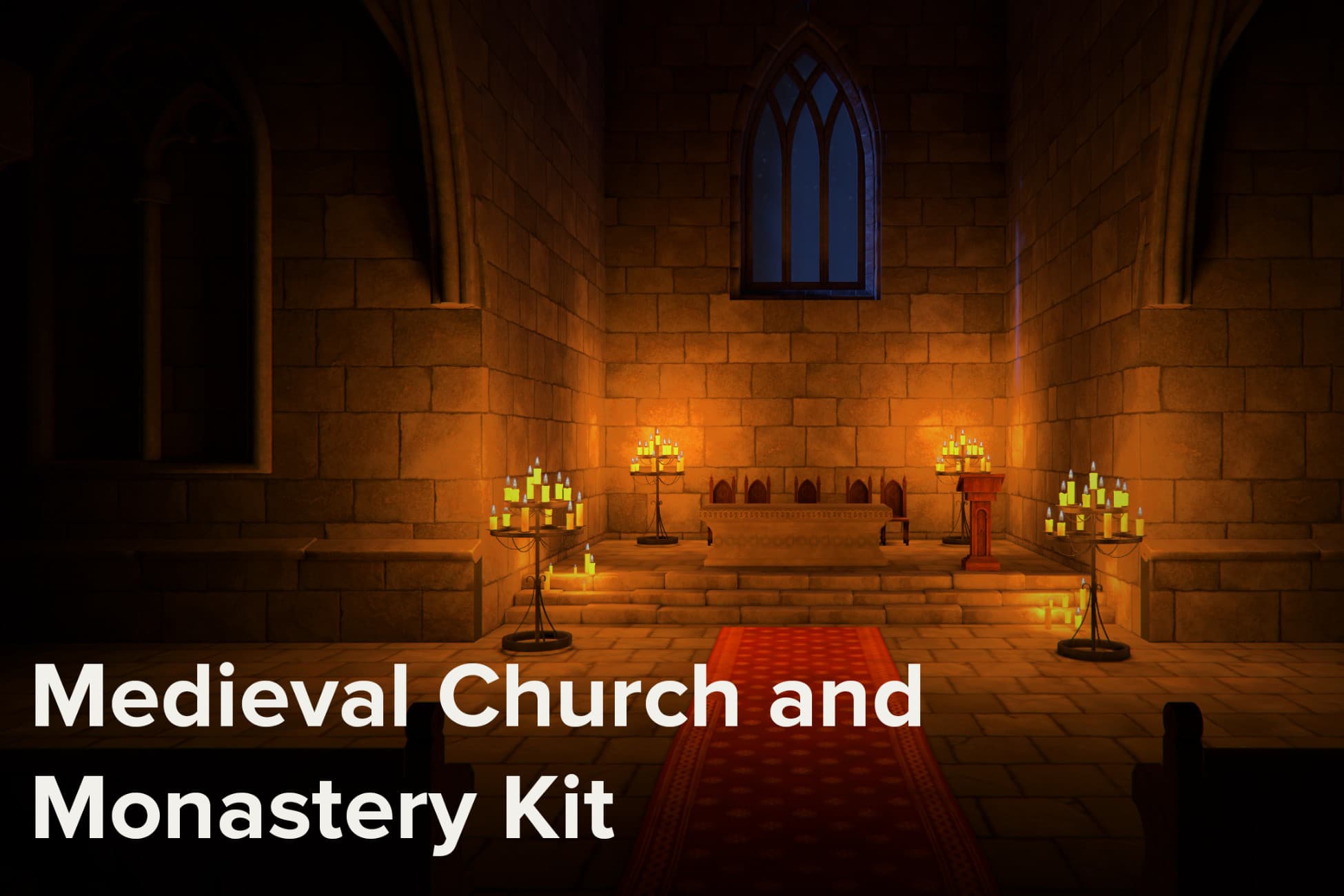 Medieval Church and Monastery Kit