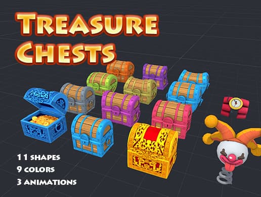 Treasure Chests (Toon style)