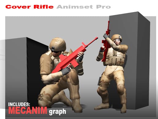 Cover Rifle Animset Pro