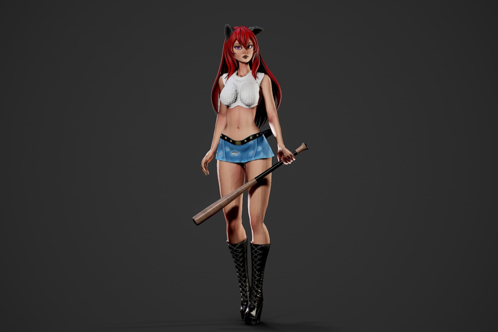 Stylized Werewolf Girl