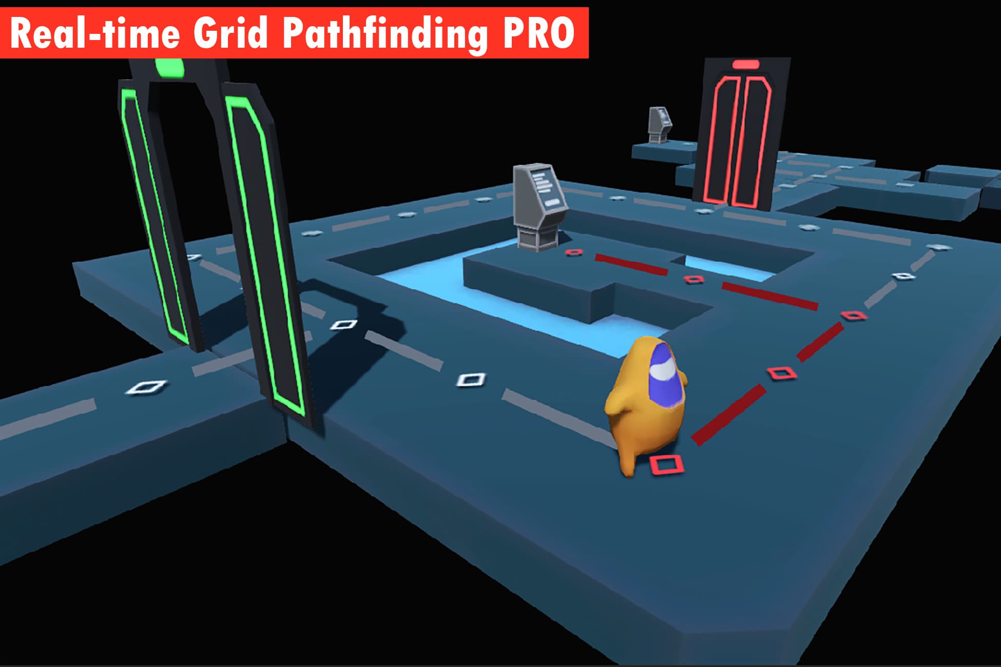 Realtime Grid Pathfinder Pro