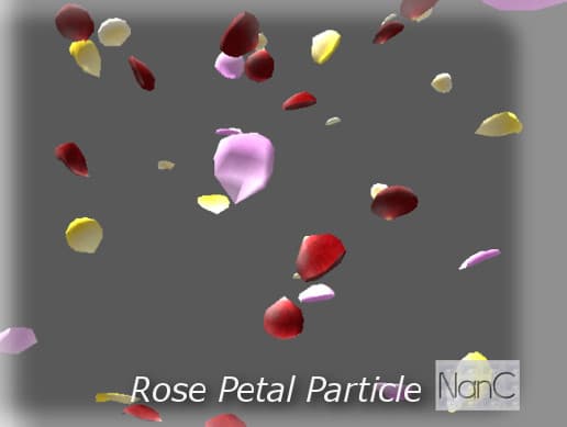 Rose Petal Particle
