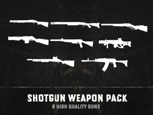 Shotgun weapon pack
