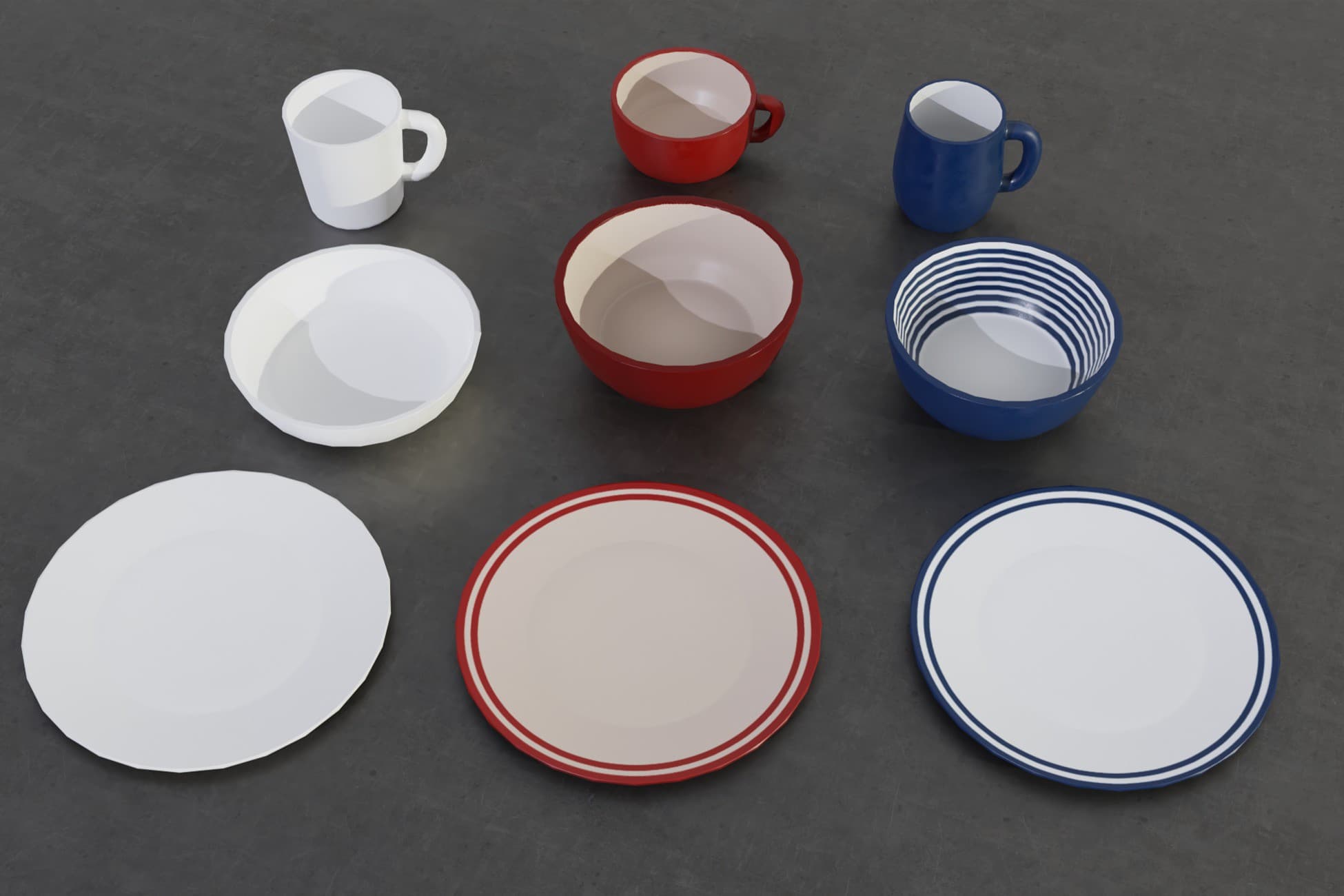 Plates, Bowls & Mugs Pack