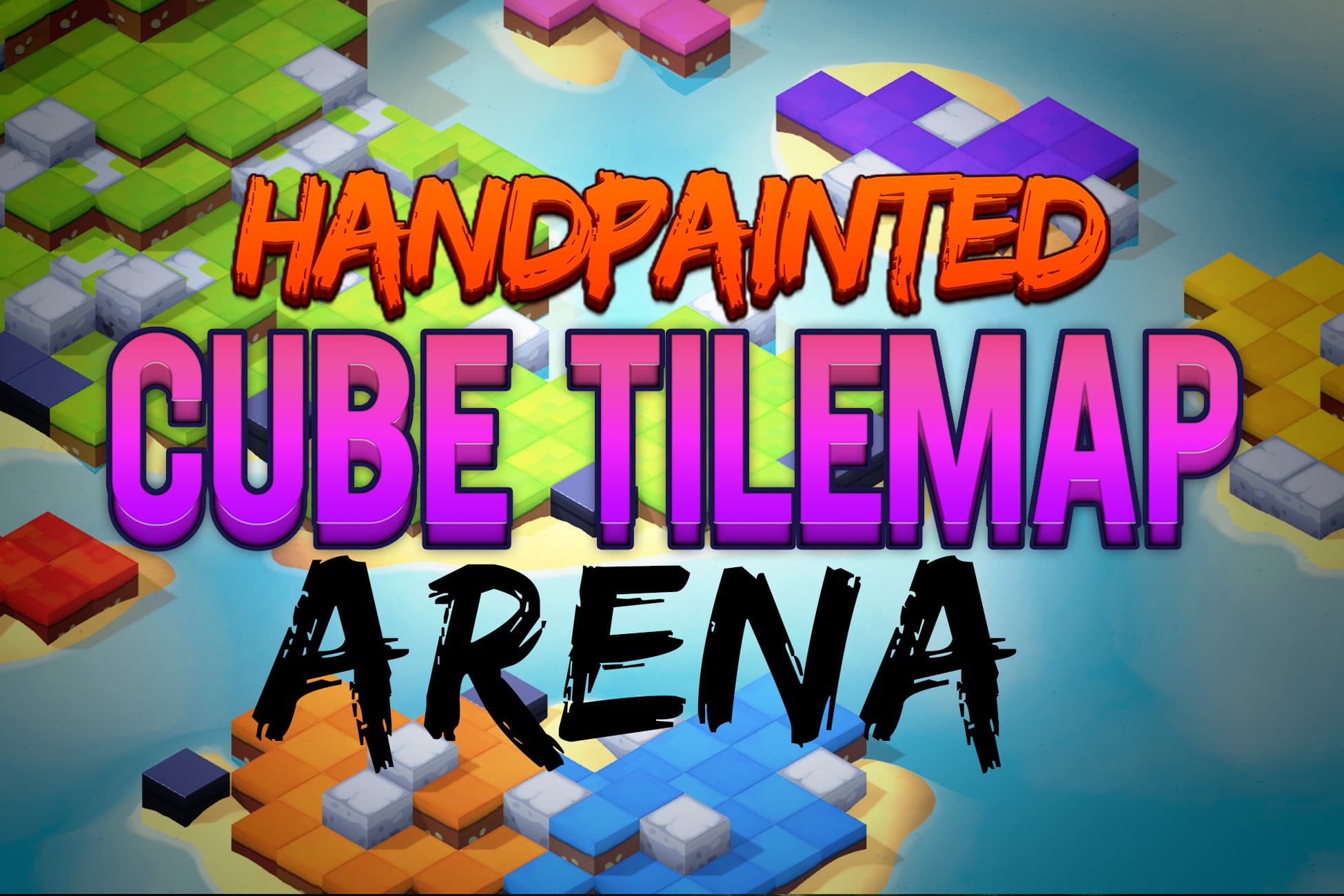 Handpainted Fantasy Tilemap 3D — Cube World | Isometric