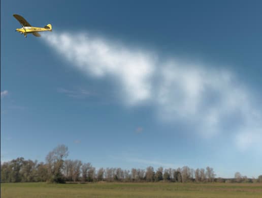 Firefighting Plane Water Effect